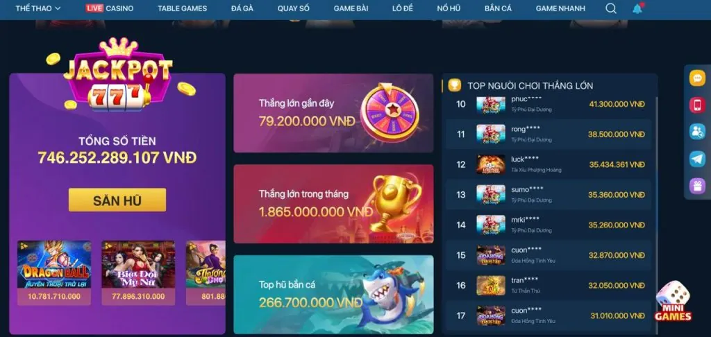 Truy cập trang chủ tin888 win